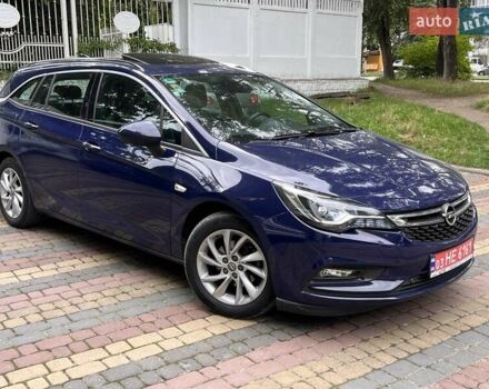Синий Опель Астра, объемом двигателя 1.6 л и пробегом 180 тыс. км за 12799 $, фото 5 на Automoto.ua