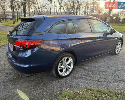 Синий Опель Астра, объемом двигателя 1.5 л и пробегом 157 тыс. км за 12900 $, фото 18 на Automoto.ua