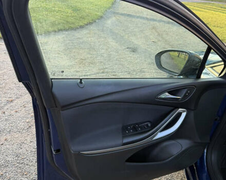 Синий Опель Астра, объемом двигателя 1.5 л и пробегом 157 тыс. км за 12900 $, фото 25 на Automoto.ua