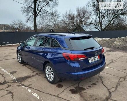 Синий Опель Астра, объемом двигателя 1.5 л и пробегом 133 тыс. км за 13500 $, фото 3 на Automoto.ua
