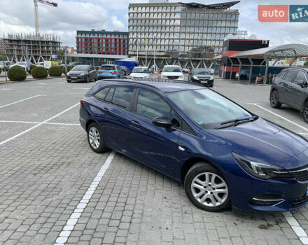 Синий Опель Астра, объемом двигателя 1.5 л и пробегом 150 тыс. км за 14500 $, фото 2 на Automoto.ua