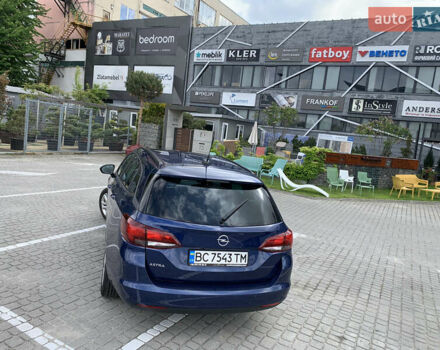 Синий Опель Астра, объемом двигателя 1.5 л и пробегом 150 тыс. км за 14500 $, фото 4 на Automoto.ua