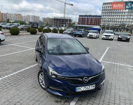 Синий Опель Астра, объемом двигателя 1.5 л и пробегом 150 тыс. км за 14500 $, фото 1 на Automoto.ua