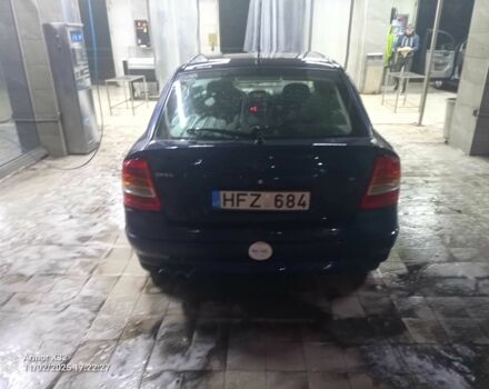 Синий Опель Астра, объемом двигателя 1.8 л и пробегом 266 тыс. км за 1549 $, фото 3 на Automoto.ua