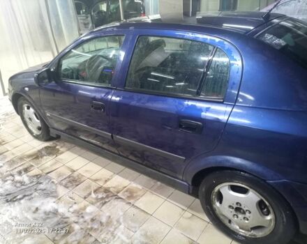 Синий Опель Астра, объемом двигателя 1.8 л и пробегом 266 тыс. км за 1549 $, фото 4 на Automoto.ua