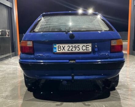 Синий Опель Астра, объемом двигателя 1.6 л и пробегом 221 тыс. км за 596 $, фото 1 на Automoto.ua