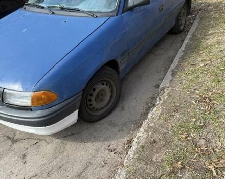 Синій Опель Астра, об'ємом двигуна 1.6 л та пробігом 457 тис. км за 1200 $, фото 1 на Automoto.ua