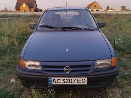 Синий Опель Астра, объемом двигателя 1.7 л и пробегом 350 тыс. км за 65009 $, фото 1 на Automoto.ua