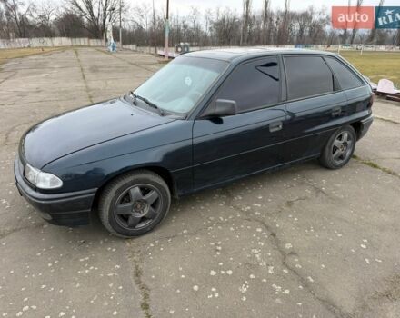 Синій Опель Астра, об'ємом двигуна 1.6 л та пробігом 250 тис. км за 1700 $, фото 1 на Automoto.ua