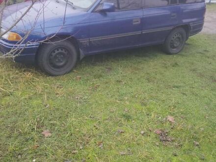 Синій Опель Астра, об'ємом двигуна 1.6 л та пробігом 480 тис. км за 1200 $, фото 1 на Automoto.ua