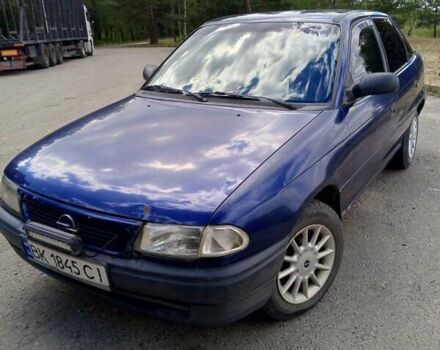 Синій Опель Астра, об'ємом двигуна 1.6 л та пробігом 391 тис. км за 3000 $, фото 1 на Automoto.ua