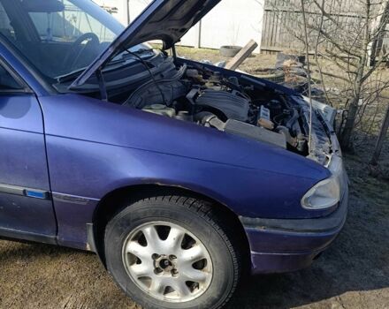 Синій Опель Астра, об'ємом двигуна 1.6 л та пробігом 430 тис. км за 700 $, фото 1 на Automoto.ua