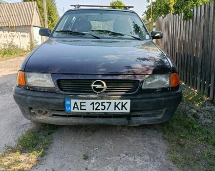 Синий Опель Астра, объемом двигателя 1.7 л и пробегом 306 тыс. км за 1800 $, фото 1 на Automoto.ua