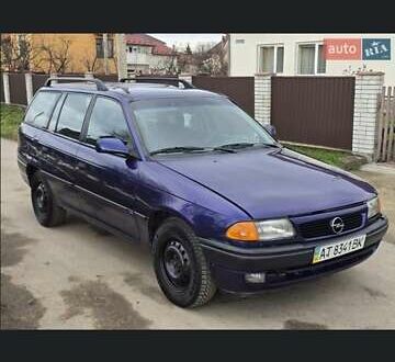 Синій Опель Астра, об'ємом двигуна 1.6 л та пробігом 260 тис. км за 1700 $, фото 1 на Automoto.ua