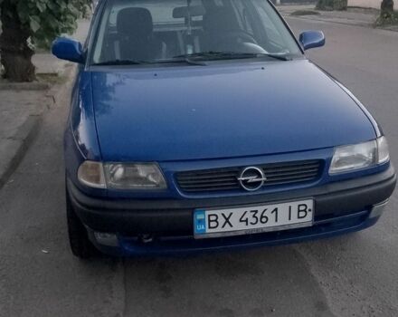 Синій Опель Астра, об'ємом двигуна 1.6 л та пробігом 360 тис. км за 1500 $, фото 1 на Automoto.ua