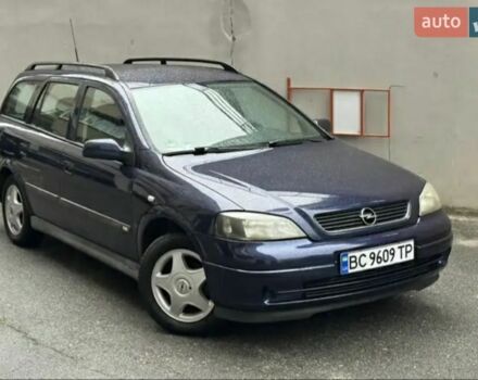 Синій Опель Астра, об'ємом двигуна 1.6 л та пробігом 368 тис. км за 1200 $, фото 1 на Automoto.ua
