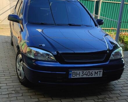 Синій Опель Астра, об'ємом двигуна 1.6 л та пробігом 300 тис. км за 4000 $, фото 1 на Automoto.ua