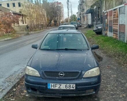 Синий Опель Астра, объемом двигателя 1 л и пробегом 3 тыс. км за 807 $, фото 1 на Automoto.ua
