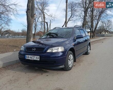 Синій Опель Астра, об'ємом двигуна 1.6 л та пробігом 198 тис. км за 2850 $, фото 1 на Automoto.ua