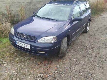 Опель Астра 1998 в Ковель на Automoto.ua Синий Опель Астра, объемом двигателя 1.7 л и пробегом 270 тыс. км за 1650 $, фото 1 на Automoto.ua