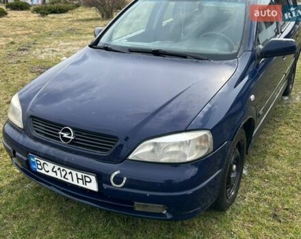 Синий Опель Астра, объемом двигателя 1.7 л и пробегом 388 тыс. км за 2000 $, фото 1 на Automoto.ua