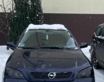 Синий Опель Астра, объемом двигателя 1.6 л и пробегом 270 тыс. км за 1950 $, фото 1 на Automoto.ua