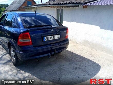Синій Опель Астра, об'ємом двигуна 1.6 л та пробігом 253 тис. км за 3400 $, фото 1 на Automoto.ua