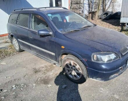 Синий Опель Астра, объемом двигателя 1.4 л и пробегом 570 тыс. км за 823 $, фото 1 на Automoto.ua