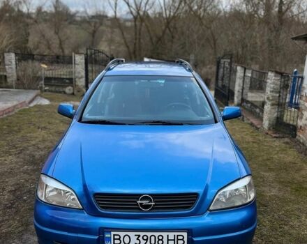 Синій Опель Астра, об'ємом двигуна 1.6 л та пробігом 300 тис. км за 2700 $, фото 1 на Automoto.ua