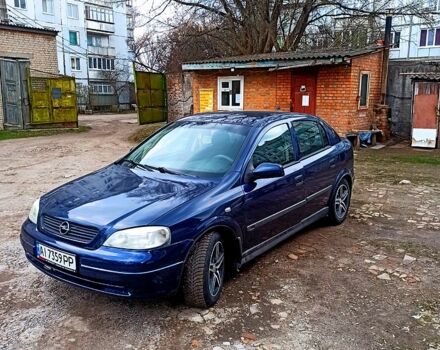 Синій Опель Астра, об'ємом двигуна 1.6 л та пробігом 280 тис. км за 3200 $, фото 1 на Automoto.ua