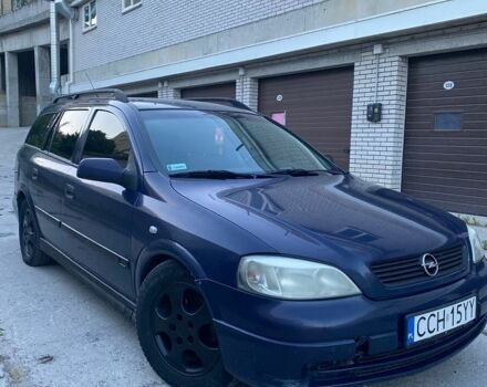 Синій Опель Астра, об'ємом двигуна 1.9 л та пробігом 400 тис. км за 1500 $, фото 1 на Automoto.ua