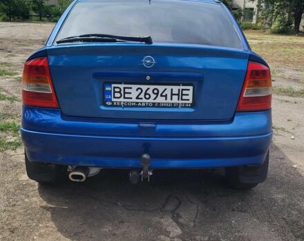 Синій Опель Астра, об'ємом двигуна 1.6 л та пробігом 333 тис. км за 2300 $, фото 1 на Automoto.ua