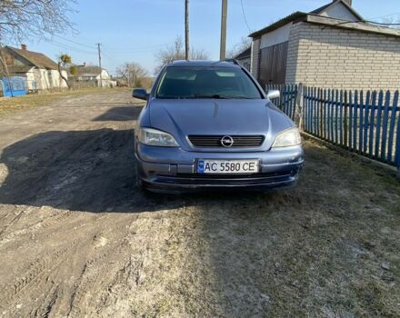 Синій Опель Астра, об'ємом двигуна 1.4 л та пробігом 190 тис. км за 2301 $, фото 1 на Automoto.ua