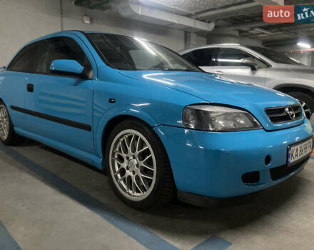 Синий Опель Астра, объемом двигателя 2 л и пробегом 22 тыс. км за 5500 $, фото 1 на Automoto.ua