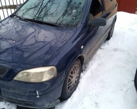 Синий Опель Астра, объемом двигателя 2 л и пробегом 276 тыс. км за 2000 $, фото 1 на Automoto.ua