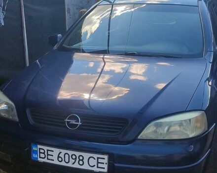 Синій Опель Астра, об'ємом двигуна 2 л та пробігом 356 тис. км за 2200 $, фото 1 на Automoto.ua