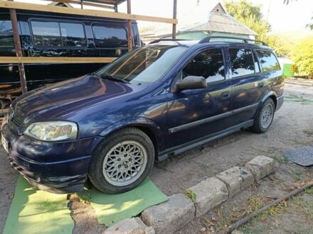 Опель Астра 2000 в Криничках на Automoto.ua Синий Опель Астра, объемом двигателя 2 л и пробегом 419 тыс. км за 1700 $, фото 1 на Automoto.ua