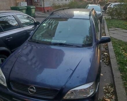 Опель Астра 2000 в Львове на Automoto.ua Синий Опель Астра, объемом двигателя 2 л и пробегом 350 тыс. км за 1500 $, фото 1 на Automoto.ua