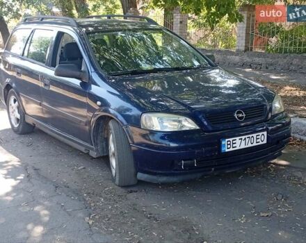 Синій Опель Астра, об'ємом двигуна 1.6 л та пробігом 280 тис. км за 2800 $, фото 1 на Automoto.ua