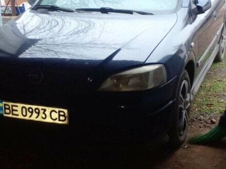 Синій Опель Астра, об'ємом двигуна 1.6 л та пробігом 270 тис. км за 2500 $, фото 1 на Automoto.ua