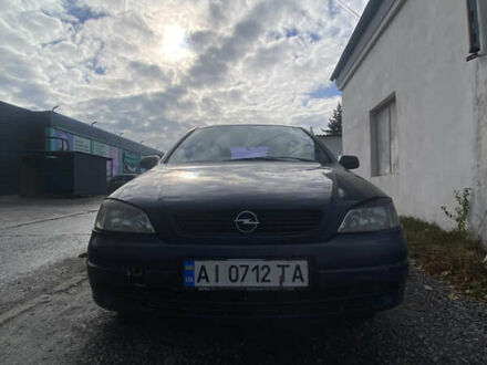 Синий Опель Астра, объемом двигателя 1.2 л и пробегом 457 тыс. км за 2700 $, фото 1 на Automoto.ua