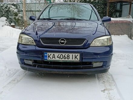 Синій Опель Астра, об'ємом двигуна 1.8 л та пробігом 320 тис. км за 3003 $, фото 1 на Automoto.ua