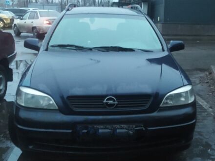 Синій Опель Астра, об'ємом двигуна 1.6 л та пробігом 378 тис. км за 1700 $, фото 1 на Automoto.ua