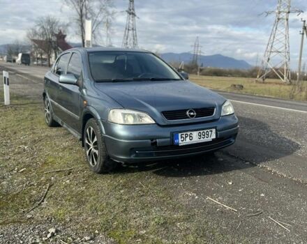 Синій Опель Астра, об'ємом двигуна 6 л та пробігом 235 тис. км за 1600 $, фото 1 на Automoto.ua