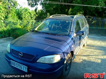 Синій Опель Астра, об'ємом двигуна 2 л та пробігом 338 тис. км за 3500 $, фото 1 на Automoto.ua