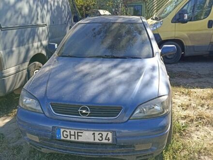 Синий Опель Астра, объемом двигателя 0 л и пробегом 300 тыс. км за 2100 $, фото 1 на Automoto.ua