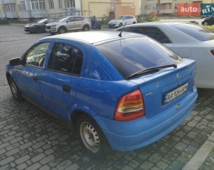 Синий Опель Астра, объемом двигателя 1.2 л и пробегом 303 тыс. км за 2500 $, фото 1 на Automoto.ua
