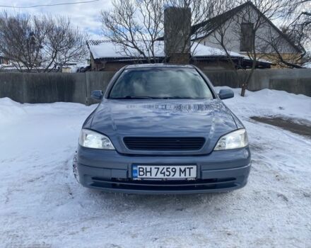 Синий Опель Астра, объемом двигателя 1.4 л и пробегом 260 тыс. км за 2700 $, фото 1 на Automoto.ua