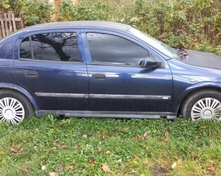 Синий Опель Астра, объемом двигателя 0 л и пробегом 250 тыс. км за 650 $, фото 1 на Automoto.ua