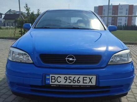 Синій Опель Астра, об'ємом двигуна 1.2 л та пробігом 182 тис. км за 3000 $, фото 1 на Automoto.ua